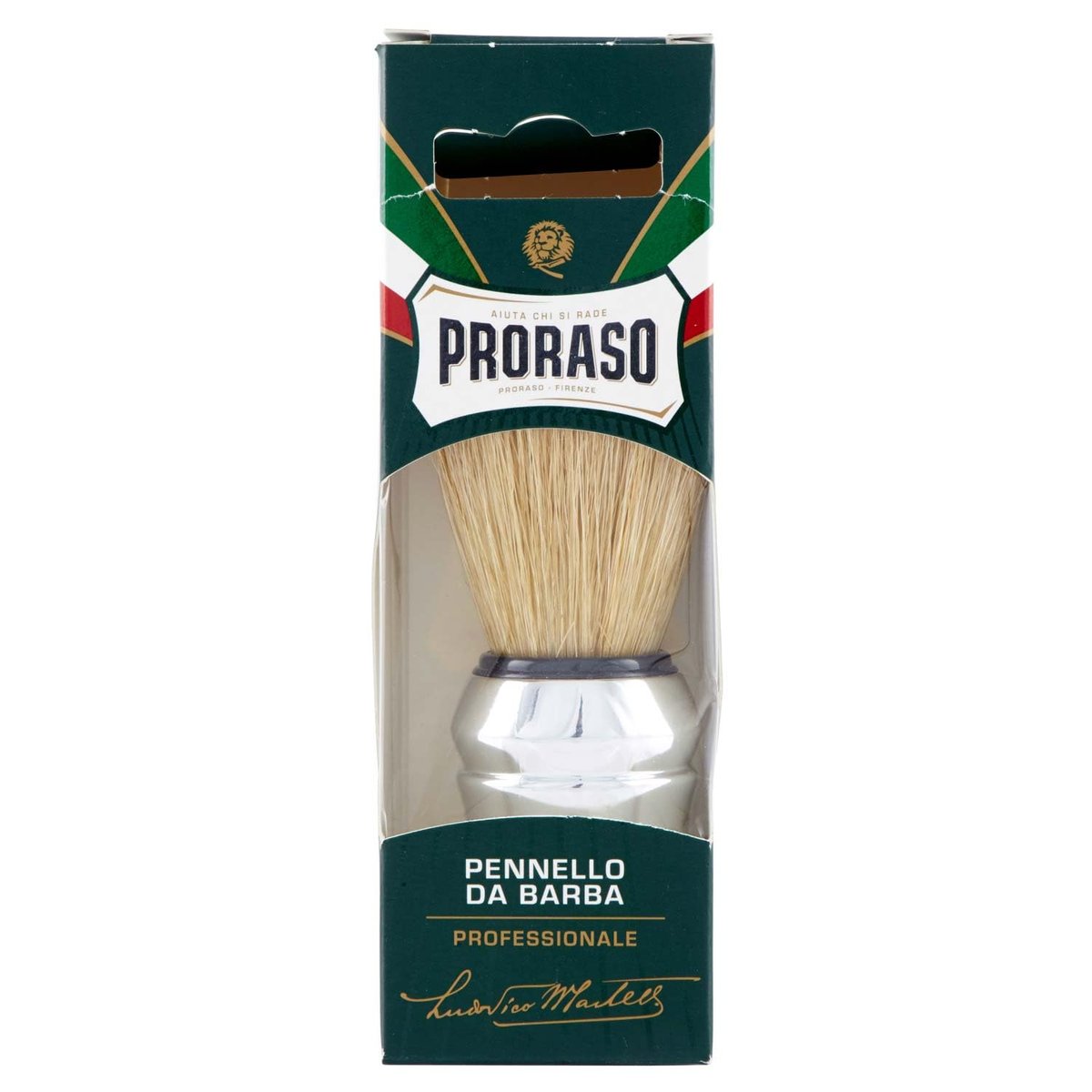 Proraso Professional Rasierpinsel – Naturborsten aus Wildschweinhaar für die perfekte Nassrasur