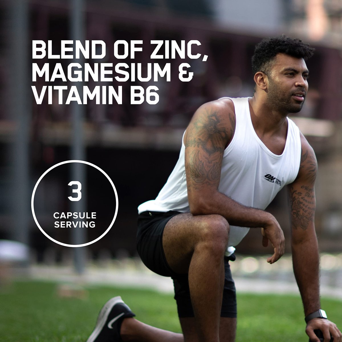 Optimum Nutrition Zink-Magnesium-Supplement für Männer und Frauen, 90 Kapseln – Muskelregeneration und Ausdauer
