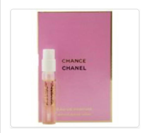 Chanel Chance Eau de Parfum – Miniatur auf Karte