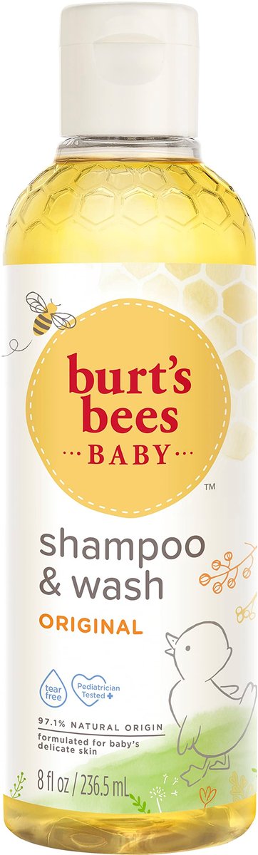 Burt's Bees Baby Bee Shampoo & Body Wash ohne Tränen, 240 ml