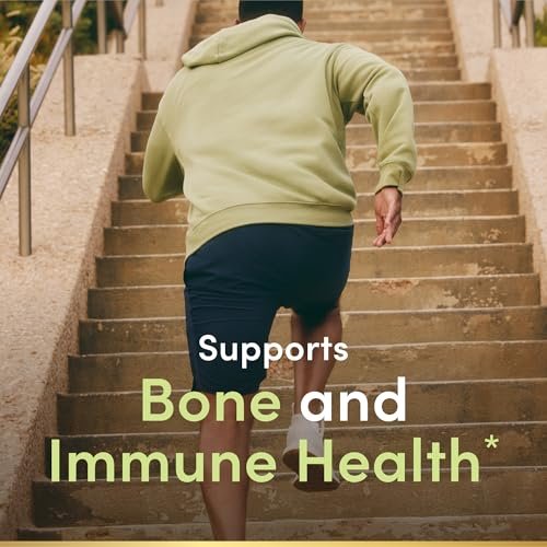 Nature's Bounty Calcium Plus 400 IU Vitamin D3 – 300 Tabletten für Knochen- und Immununterstützung