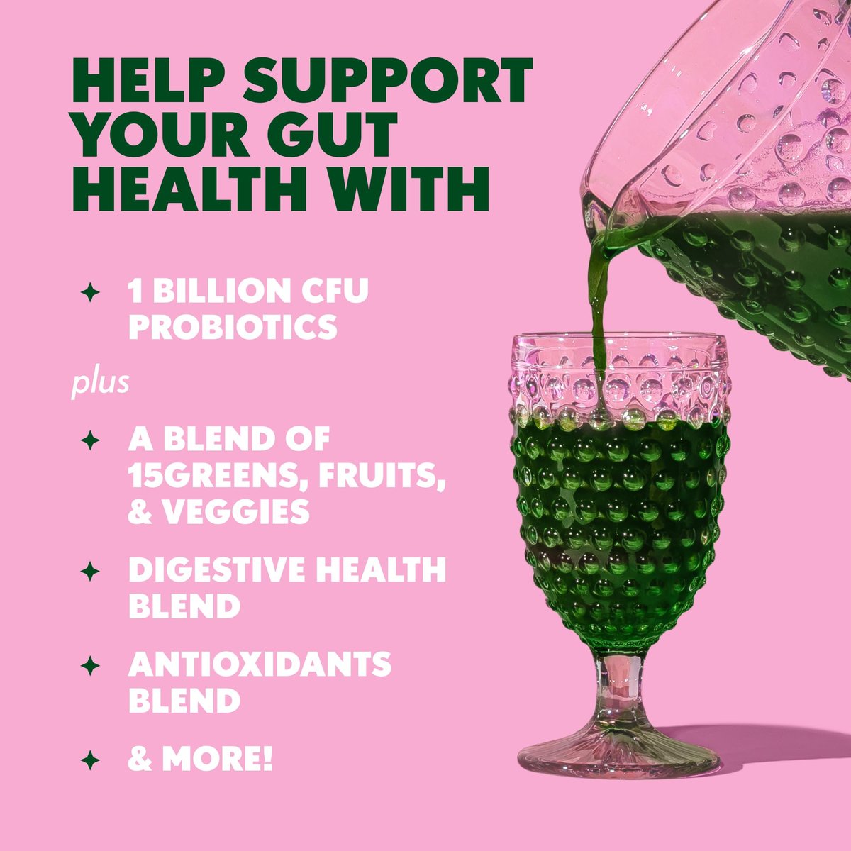 Amazing Grass Super Greens Pulver – Bio-Grünpulver mit Superfoods, Probiotika & Spirulina, unterstützt die Verdauung, 30 Portionen, 240 g