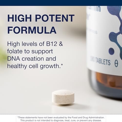 Metagenics Intrinsi Vitamin B12-Folat – mit Methylcobalamin, L-5-MTHF & Intrinsic Factor – Unterstützt Energiestoffwechsel, Nervensystem & Herzgesundheit – Non-GMO & glutenfrei – 60 Tabletten
