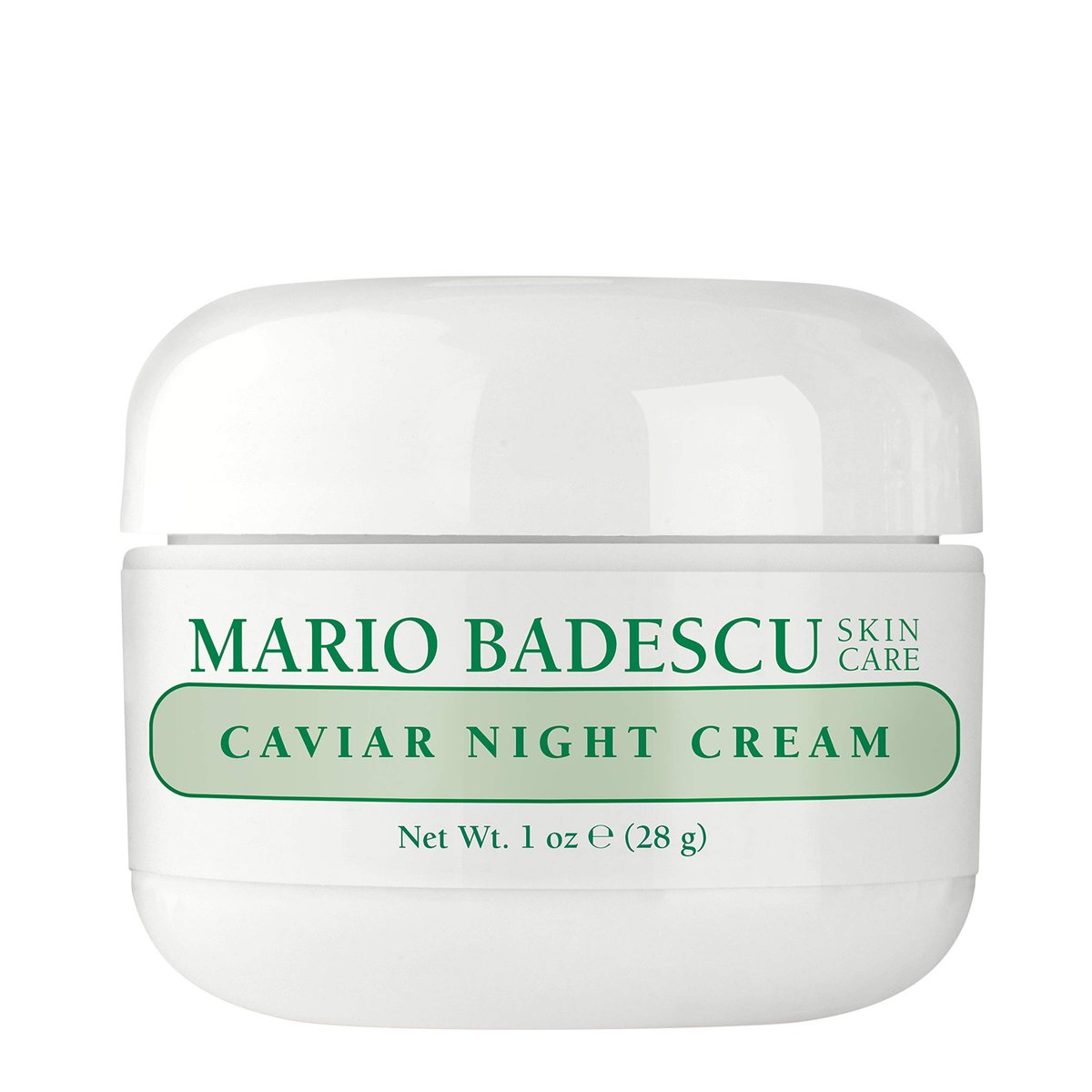 Mario Badescu Caviar Nachtcreme für Damen – Anti-Aging, ultra-reichhaltige Gesichtscreme mit revitalisierendem Kaviar-Extrakt und glättendem Elastin, ideal für trockene oder empfindliche Haut, 28 g