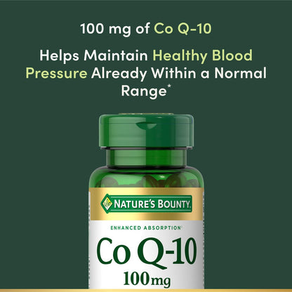 Nature's Bounty CoQ10 100 mg, 75 Kapseln – Unterstützt einen gesunden Blutdruck