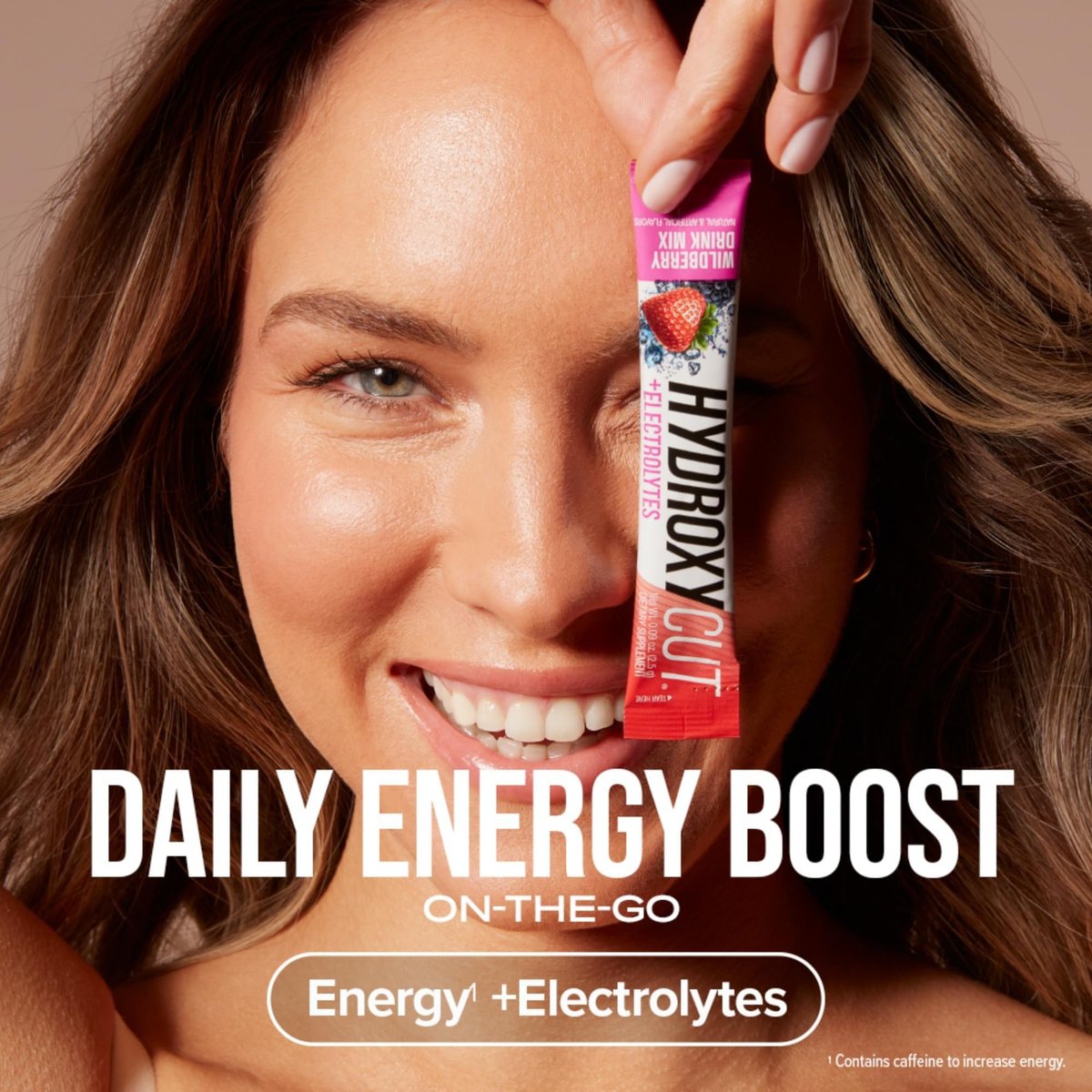 Hydroxycut Getränkepulver – Fortschrittliche Ergebnisse – Stoffwechsel- & Energieunterstützung – C. Canephora Robusta Extrakt, 135 mg Koffein & B-Vitamine – für Männer & Frauen – Wildberry Blast – 21 Portionsbeutel