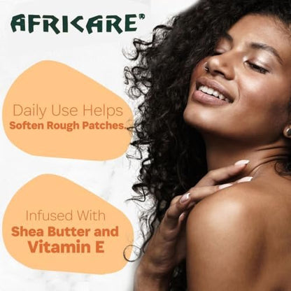 COCOCARE - Africare Kakaobutter 10,5 Unzen - Für Haut und Haar - Angereichert mit Vitamin E und Sheabutter