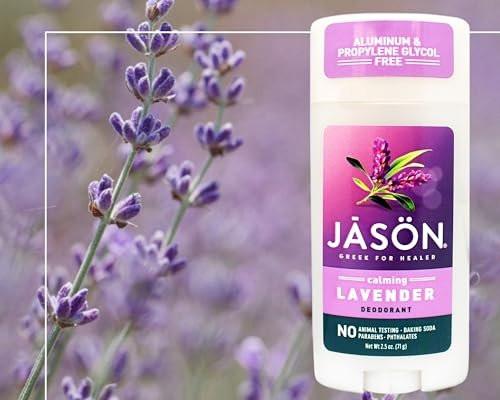 Jason Deod Stick Lavender – Natürlicher Deodorant-Stick, 2er-Pack