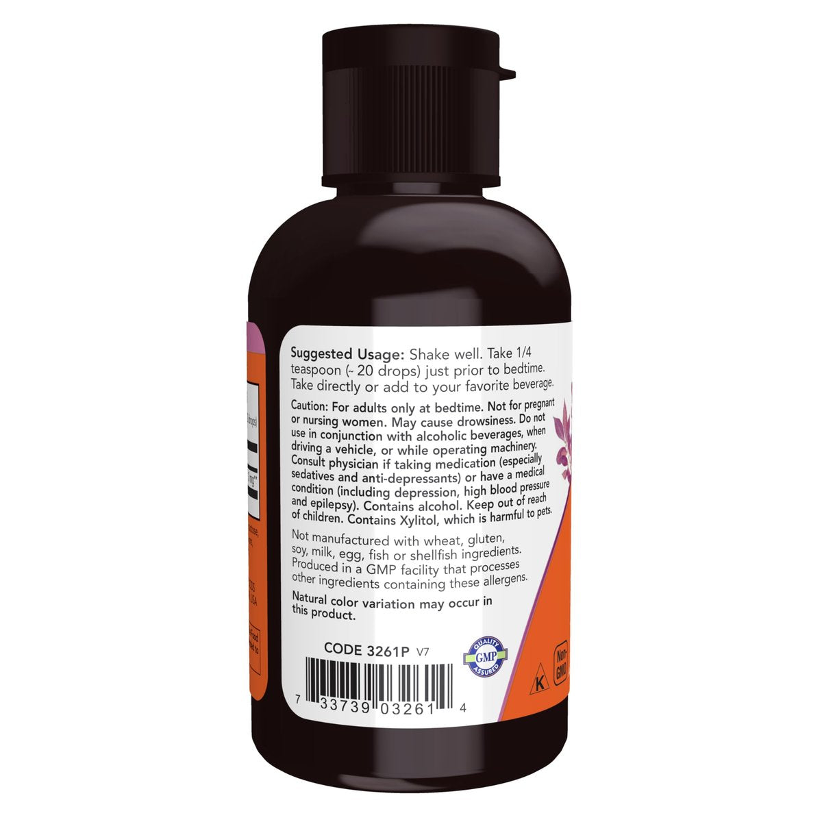 NOW Foods flüssiges Melatonin, 3 mg pro Portion, schnelle Absorption und großartiger Geschmack, 59 ml