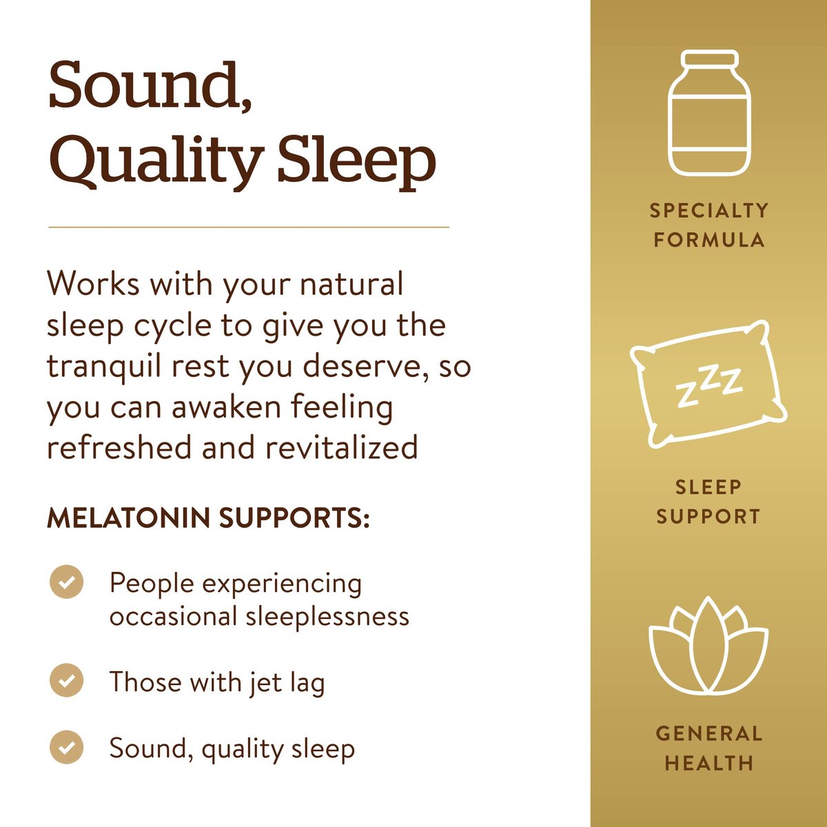 Solgar Melatonin 5 mg, 120 Nuggets – Fördert Entspannung & erholsamen Schlaf – klinisch getestetes Melatonin – vegan, glutenfrei, laktosefrei, koscher – 120 Portionen
