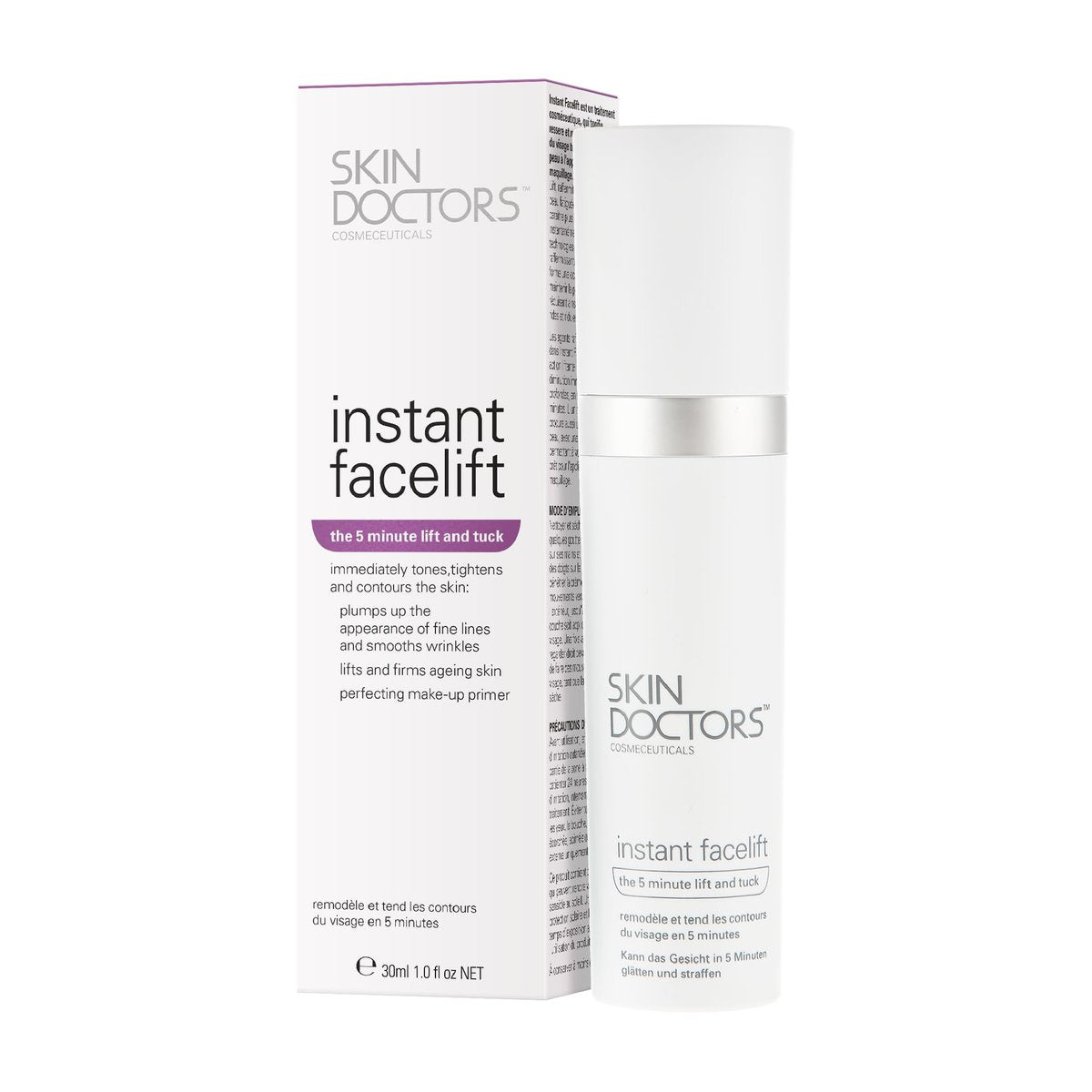 Skin Doctors Instant Face Lift 30 ml – Sofortiger Lifting-Effekt für ein jugendliches Aussehen