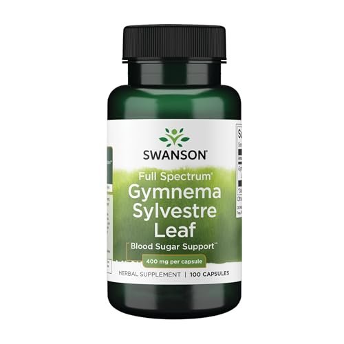 Swanson Full Spectrum Gymnema Sylvestre Blatt – Traditionelles ayurvedisches Kraut (100 Kapseln)