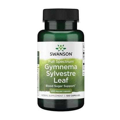 Swanson Full Spectrum Gymnema Sylvestre Blatt – Traditionelles ayurvedisches Kraut (100 Kapseln)