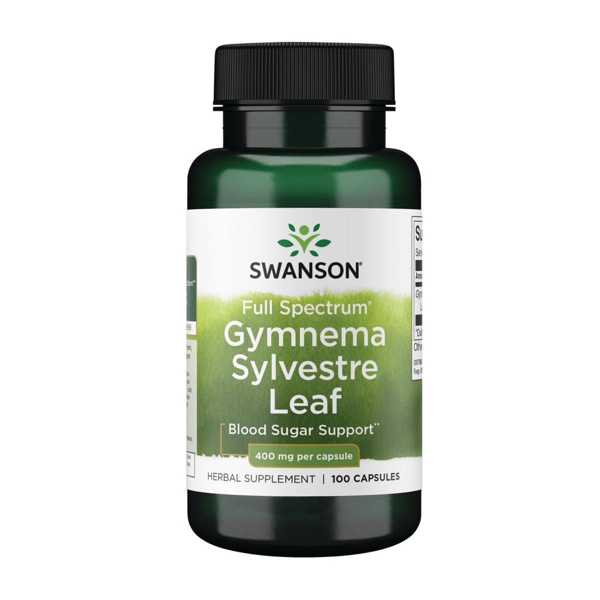 Swanson Full Spectrum Gymnema Sylvestre Blatt – Traditionelles ayurvedisches Kraut (100 Kapseln)