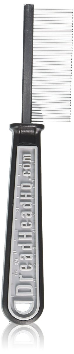 Dread Head HQ Dread Comb – Professioneller Dreadlock-Kamm aus Silber