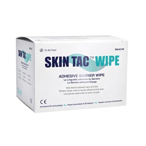 Skin-Tac™ Haftvermittler-Tücher 50 Stück – zuverlässiger Schutz für Haut und Prothesen
