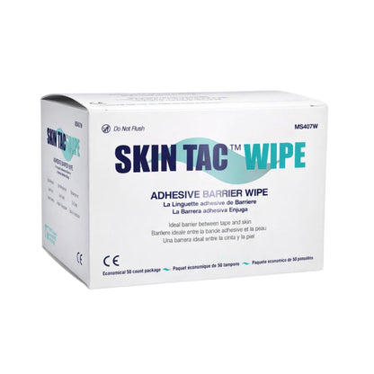 Skin-Tac™ Haftvermittler-Tücher 50 Stück – zuverlässiger Schutz für Haut und Prothesen