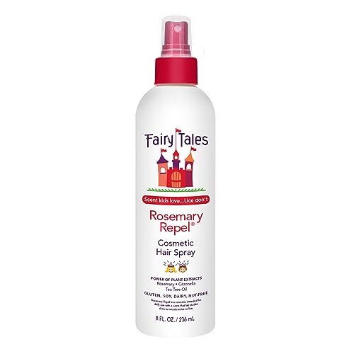 Fairy Tales Rosemary Repel Tägliches Kinder-Haarspray – Kinder lieben den Duft, Läuse nicht, 237 ml (1er-Pack)