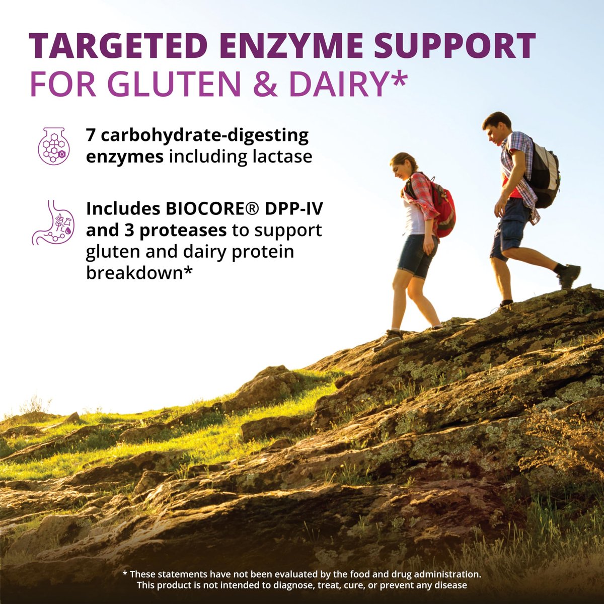 MRM Nutrition Gluten-Aid – Verdauungsenzyme für gesunde Gluten- und Milchverdauung, Darmgesundheit für Frauen und Männer, hilft bei gelegentlichen Verdauungsbeschwerden, glutenfrei – 60 Portionen