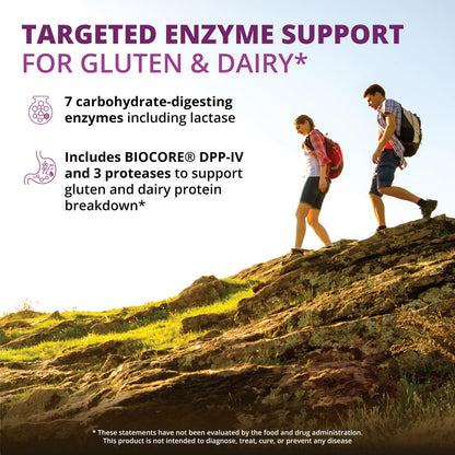MRM Nutrition Gluten-Aid – Verdauungsenzyme für gesunde Gluten- und Milchverdauung, Darmgesundheit für Frauen und Männer, hilft bei gelegentlichen Verdauungsbeschwerden, glutenfrei – 60 Portionen