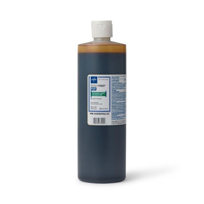 Medline Povidon-Iod-Lösung, 500 ml – 10% Povidon-Iod, 1% verfügbares Iod – Chirurgisches & Erste-Hilfe-Antiseptikum