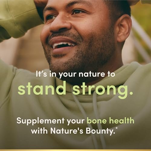 Nature’s Bounty Calcium 1200 mg mit Vitamin D3 – 220 Softgels für Knochengesundheit und Immununterstützung