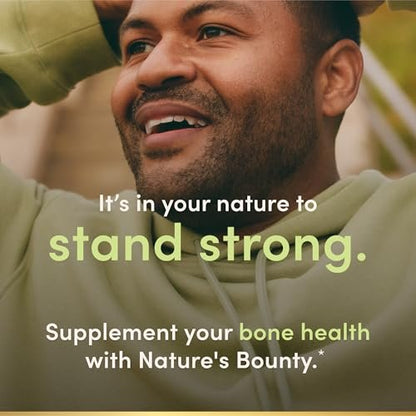 Nature’s Bounty Calcium 1200 mg mit Vitamin D3 – 220 Softgels für Knochengesundheit und Immununterstützung