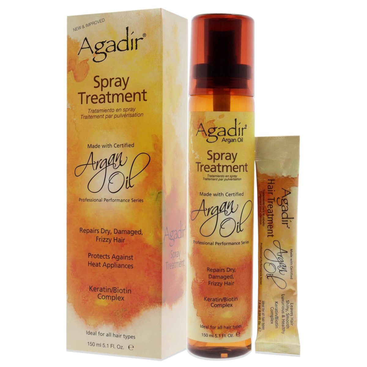 AGADIR Arganöl-Spray-Behandlung, 5,1 Fl Oz (Packung mit 1)