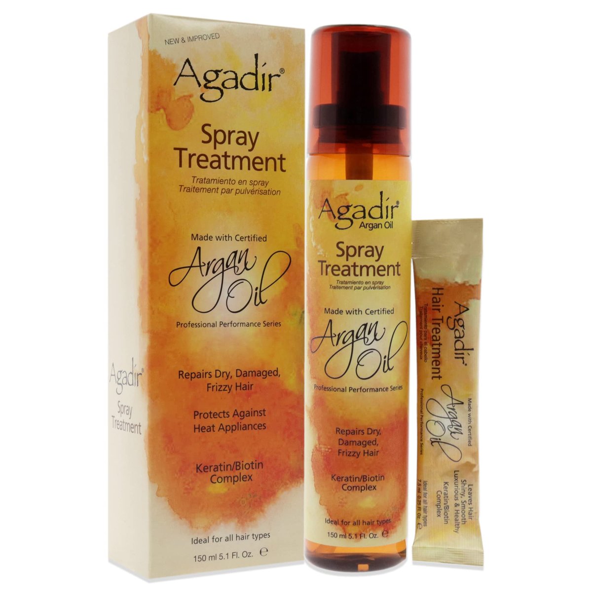 AGADIR Arganöl-Spray-Behandlung, 5,1 Fl Oz (Packung mit 1)