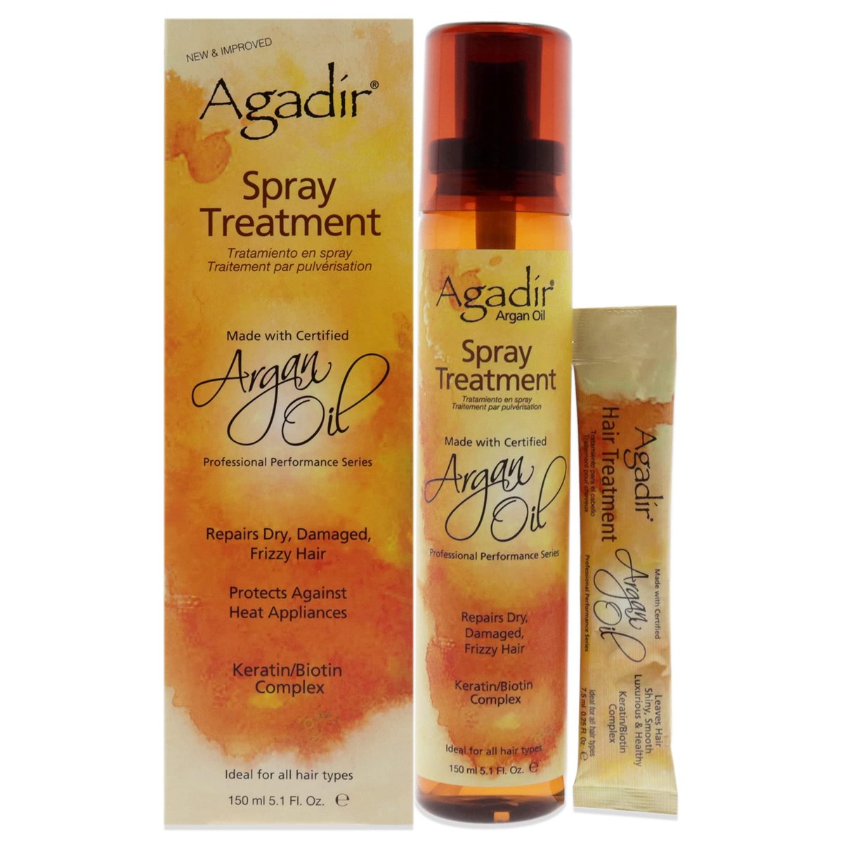 AGADIR Arganöl-Spray-Behandlung, 5,1 Fl Oz (Packung mit 1)