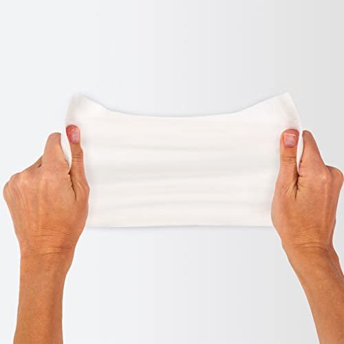 Essential Comfort Badetücher Reinigungstücher – 1 Packung, 8 Tücher – Sanfte, wasserfreie Bade-Wipes, ultraweich und dick, leichter Duft