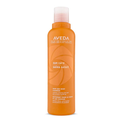 Aveda Sun Care Haar- und Körperreiniger | Entfernt Chlor, Salz, Produktrückstände | Farbschutz | mit Kokosöl | für alle Haartypen | 96 % natürlichen Ursprungs*, 250 ml