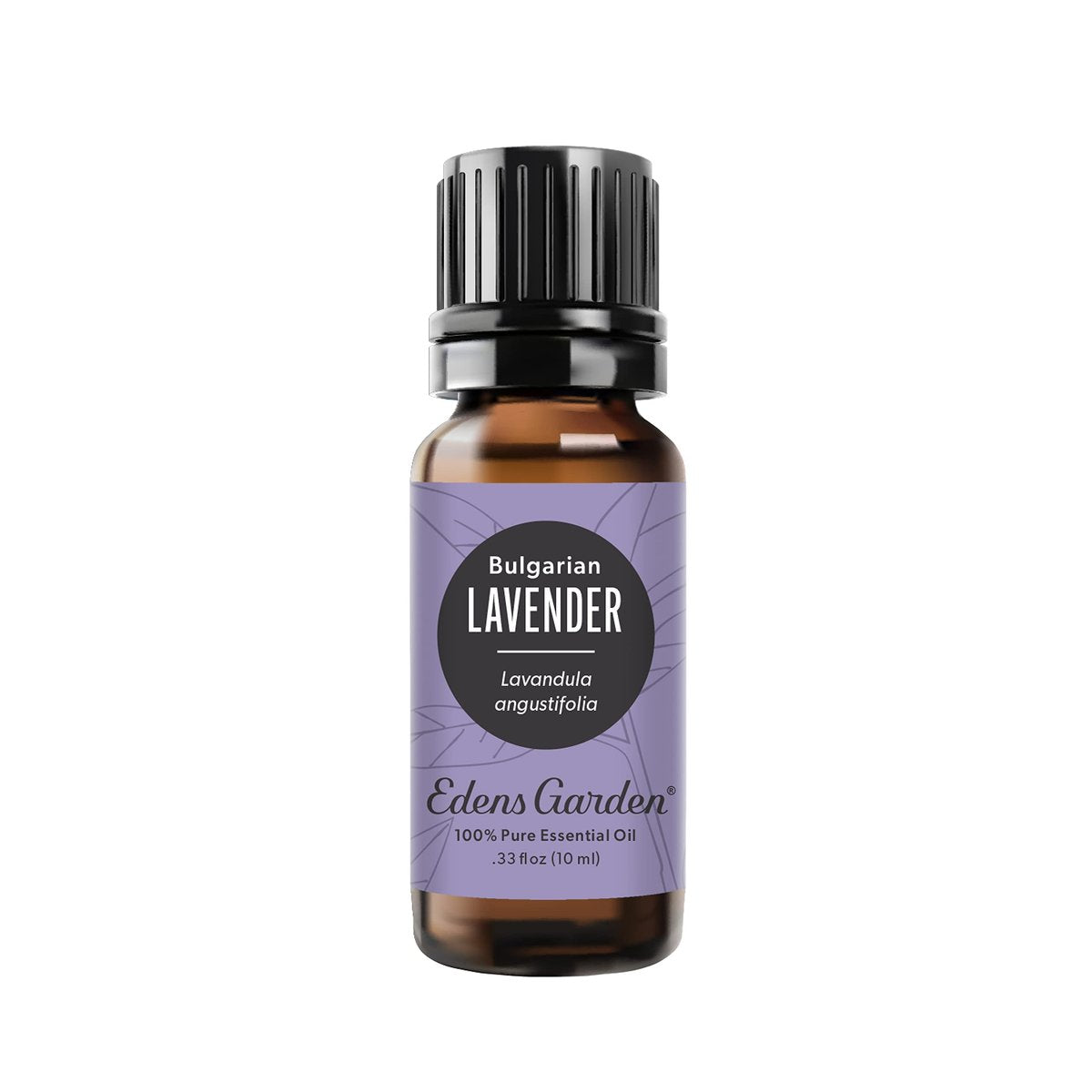 Edens Garden Lavendel- Bulgarisches Bio-Öl- 100% reines Premium, unverdünnt, natürlich, therapeutisch, Aromatherapie, am besten für Diffusor, Haut, Luftbefeuchter, kindersicher 10 ml