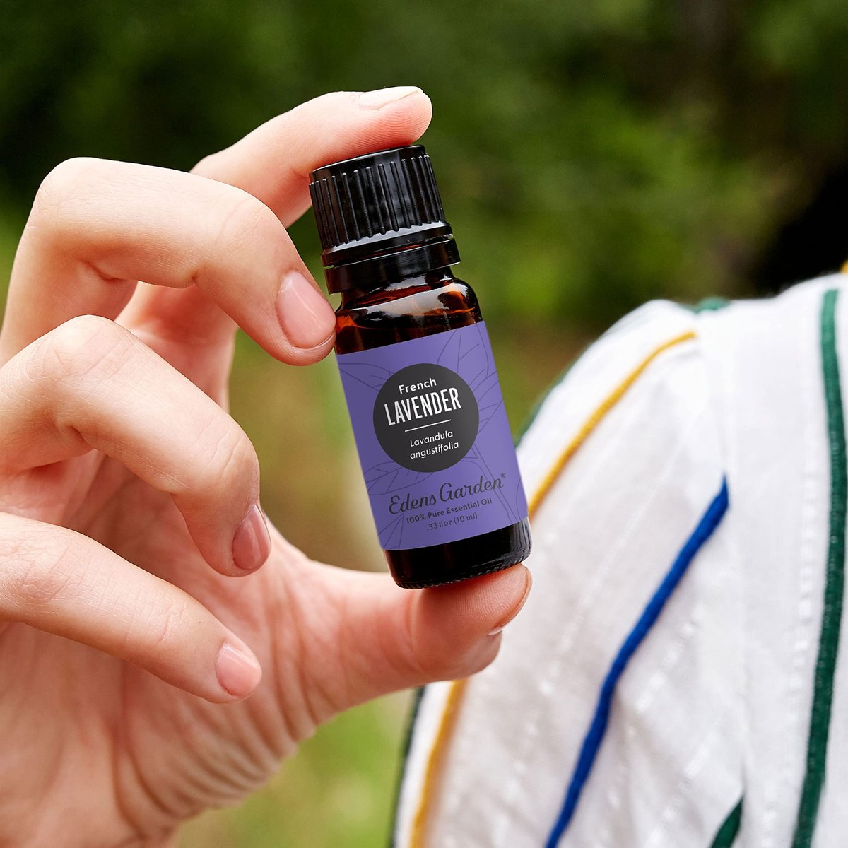 Edens Garden Französisches Lavendel Bio-Öl – 100 % reines, unverdünntes therapeutisches Aromaöl für Diffuser, Gesicht, Wäsche, kindersicher – 10 ml