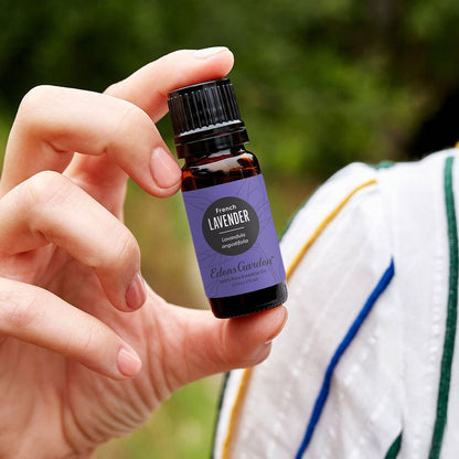 Edens Garden Französisches Lavendel Bio-Öl – 100 % reines, unverdünntes therapeutisches Aromaöl für Diffuser, Gesicht, Wäsche, kindersicher – 10 ml