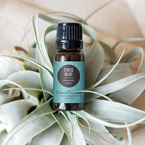 Edens Garden Stress Relief Ätherisches Öl Blend - 100% rein, premium, unverdünnt, natürlich, therapeutisch, Aromatherapie, ideal für Diffuser, Haut, Kerzen, Luftbefeuchter 10 ml (0,33 fl oz)