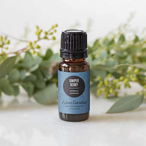 Edens Garden Wacholderbeere Bio Ätherisches Öl - 100% Rein, Premium, Unverdünnt, Naturrein, Therapeutisch, Aromatherapie, Ideal für Diffuser, Kerzen, Haare, Kindersicher, 10 ml (0,33 fl oz)