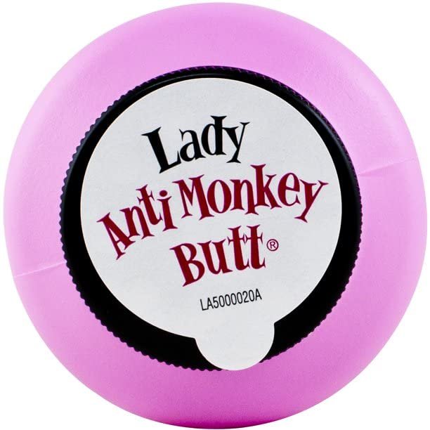 Lady Anti-Monkey Butt Powder mit Maisstärke – 6 oz (170 g) – Für langanhaltende Trockenheit und Komfort