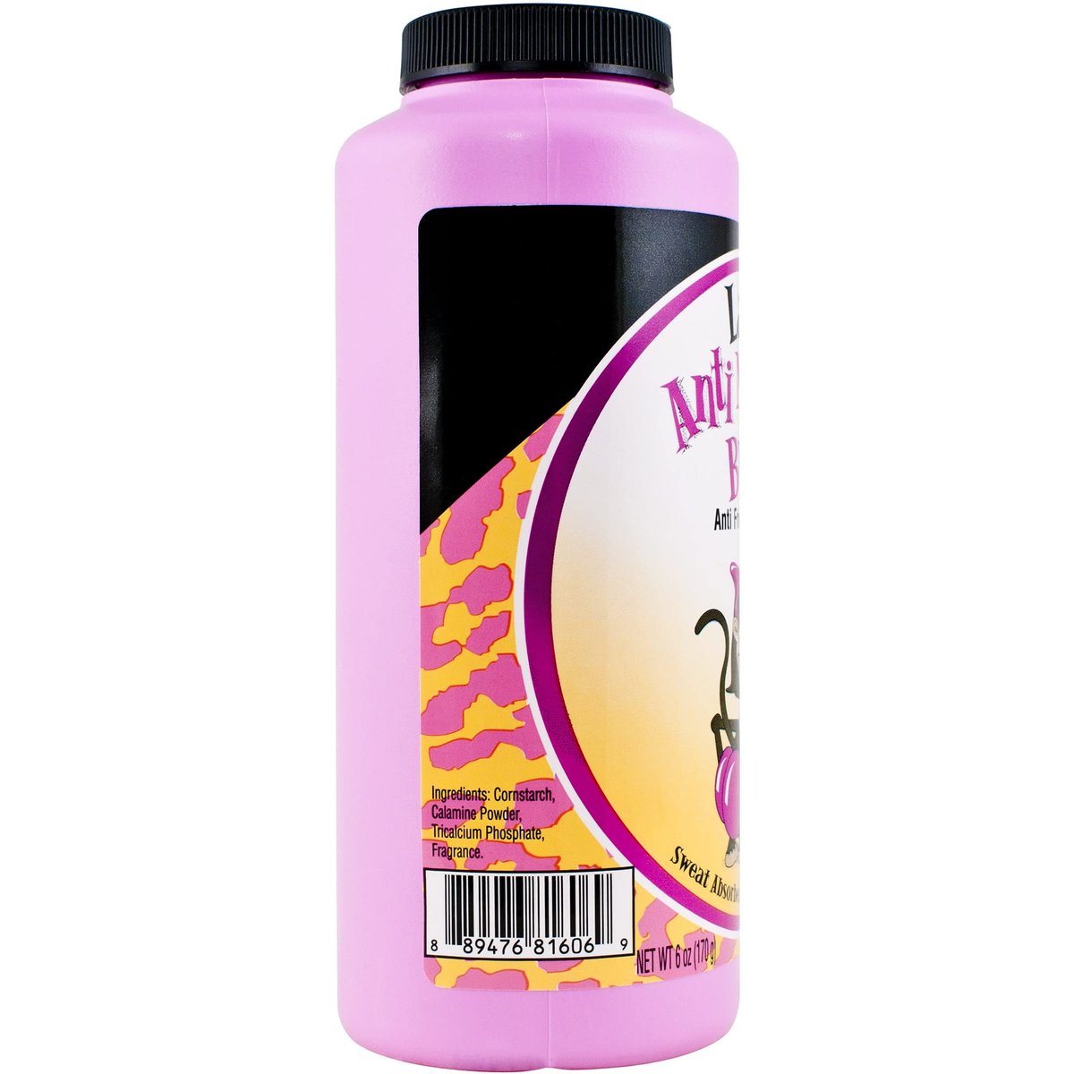 Lady Anti-Monkey Butt Powder mit Maisstärke – 6 oz (170 g) – Für langanhaltende Trockenheit und Komfort