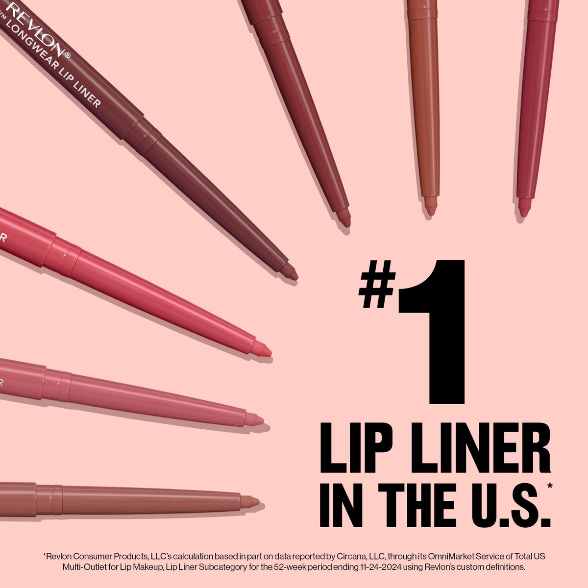 Revlon Colorstay Lipliner mit integriertem Anspitzer – Langanhaltende, satte Farben, sanftes Auftragen, 675 Red, 0,01 oz