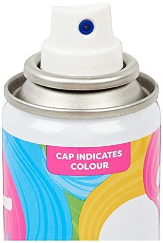 Neon Black Haarspray (133 ml) – Auswaschbare Farbe für Festivals, Partys und Events