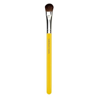 Bdellium Tools Professional Make-up Pinsel - Studio Serie 778 Großer Lidschattenpinsel - Mischung aus weichen synthetischen und natürlichen Fasern, zum Auftragen von Lidschatten (Gelb, 1 Stück)