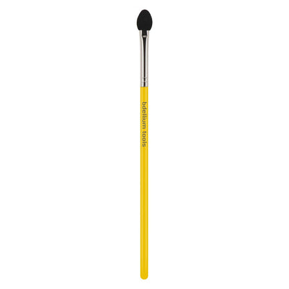 Bdellium Tools Professioneller Make-up-Pinsel – Studio-Serie 740 Schwamm-Applikator – Mit weichem Rubycell-Schaum für makelloses Auftragen von Puder (Gelb, 1 Stück)