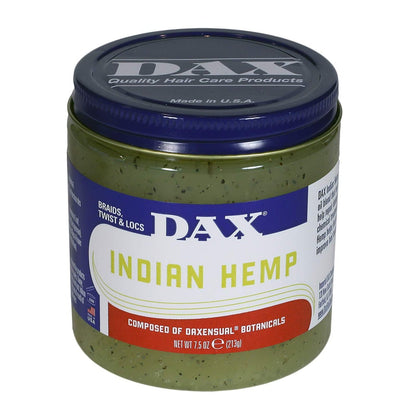 DAX Indian Hemp Conditioner – 213 g (7,5 Unzen) – Pflegender Conditioner für lockiges, feines und niedrigporöses Haar