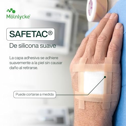 Mepitac 298300 Weiches Silikonband, 2 cm x 3 m