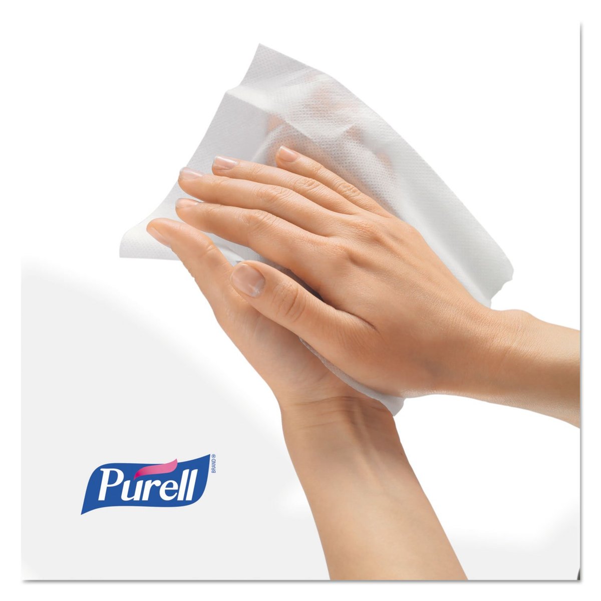 Purell Desinfizierende Handtücher, 6 x 6 3/4 Zoll, Weiß, 270 Tücher pro Spender