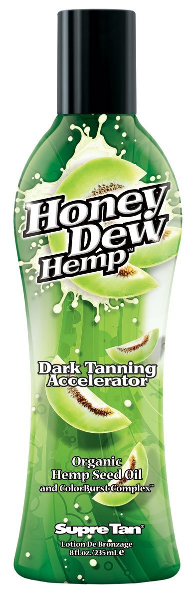 Supre Honey Dew Hemp Accelerator 235 ml – Bräunungsbeschleuniger mit Hanföl für Sonnenstudio & Outdoor