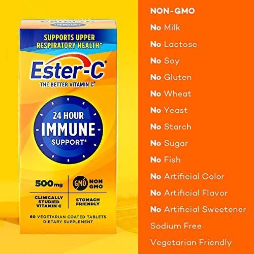 Ester-C Vitamin C 500 mg Tabletten, 60 Stück (1 Packung)