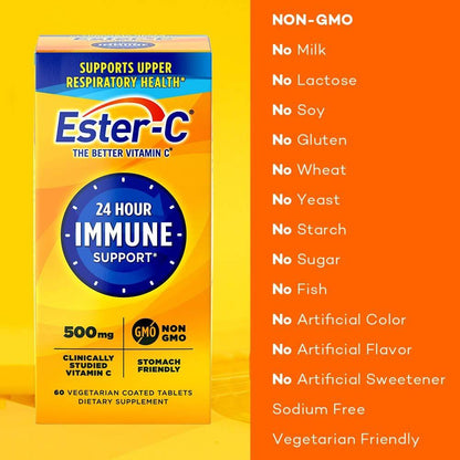 Ester-C Vitamin C 500 mg Tabletten, 60 Stück (1 Packung)