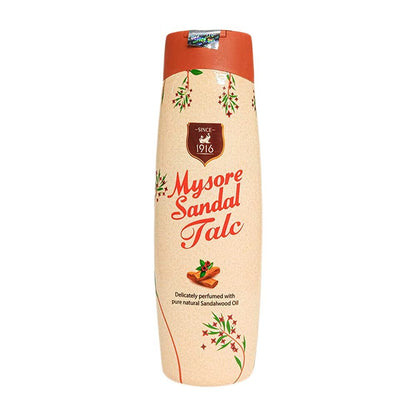 Mysore Sandal Talcum Powder 300g – 100% reines Sandelholzöl, keine aggressiven Chemikalien (1 x 300 Gramm)